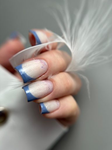 Bunte Frenchnägel in 85088